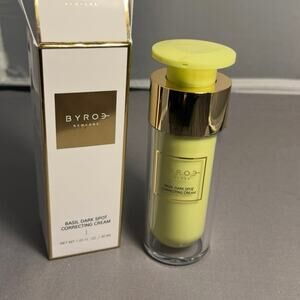 BYROE Basil Dark Spot Corrector Cream Brighten Soothe Blemish Minimize Pores New